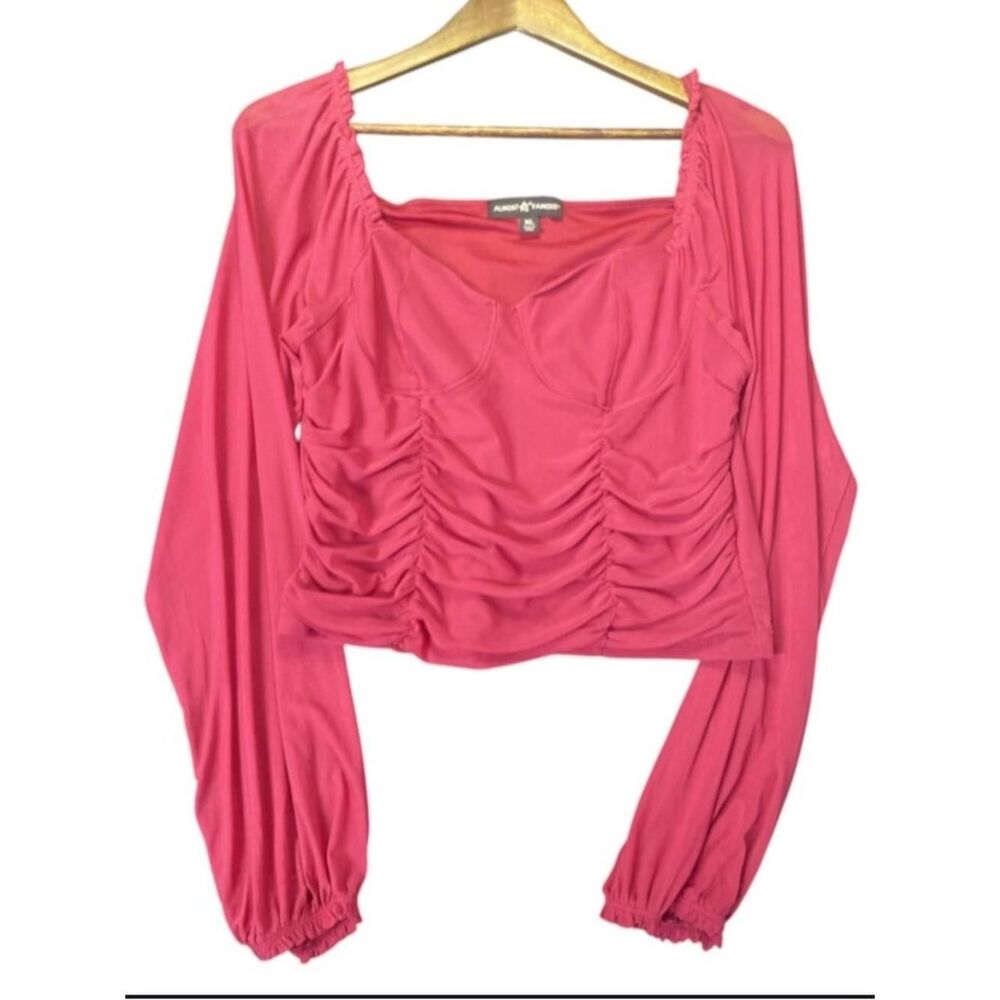 Almost-famous Women's Red and Pink Blouse